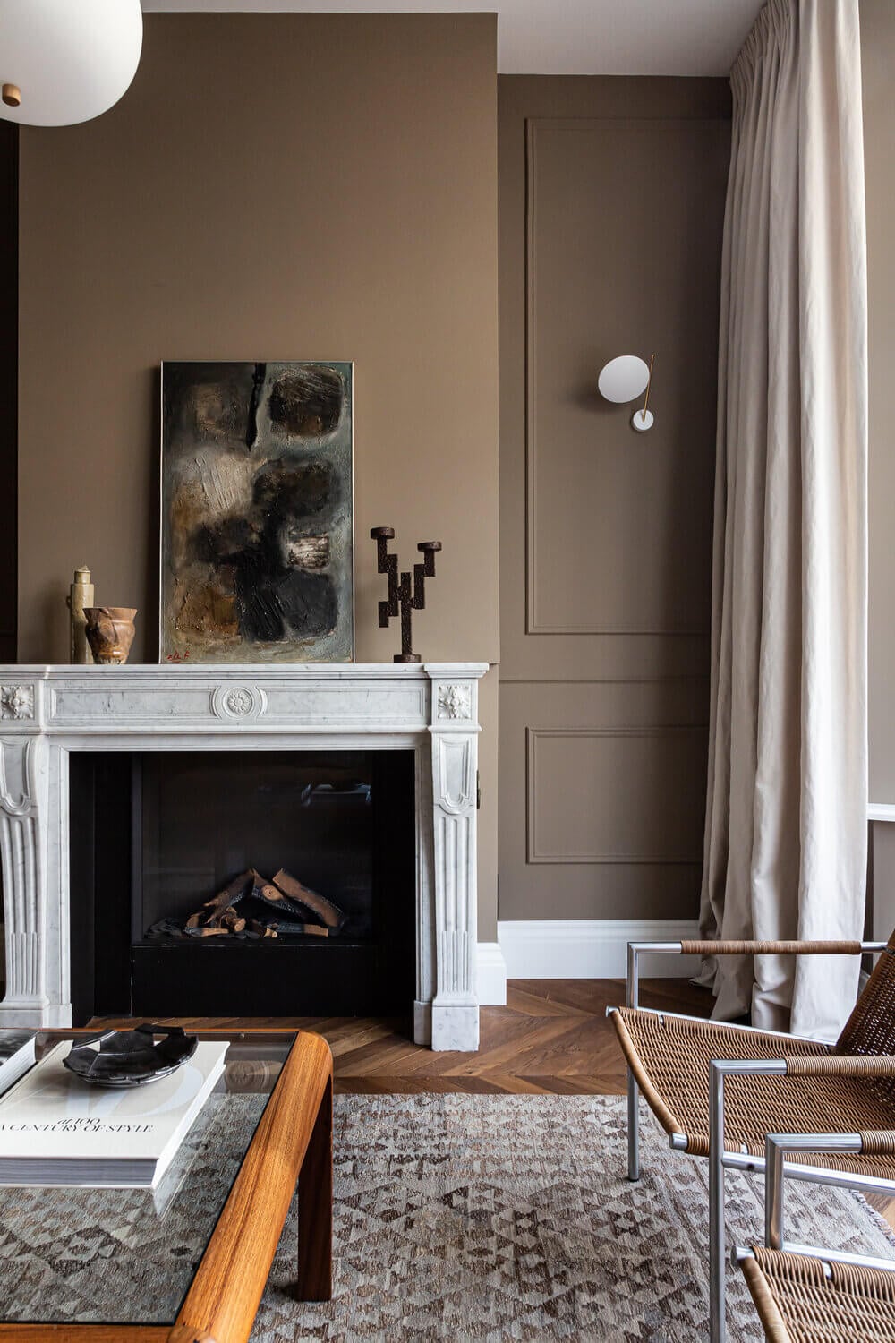 Timeless Elegance and Dusty Color Tones in a Dutch Townhouse 3 elegance dusty colors townhouse netherlands avenue design studio nordroom2 Timeless Elegance and Dusty Color Tones in a Dutch Townhouse