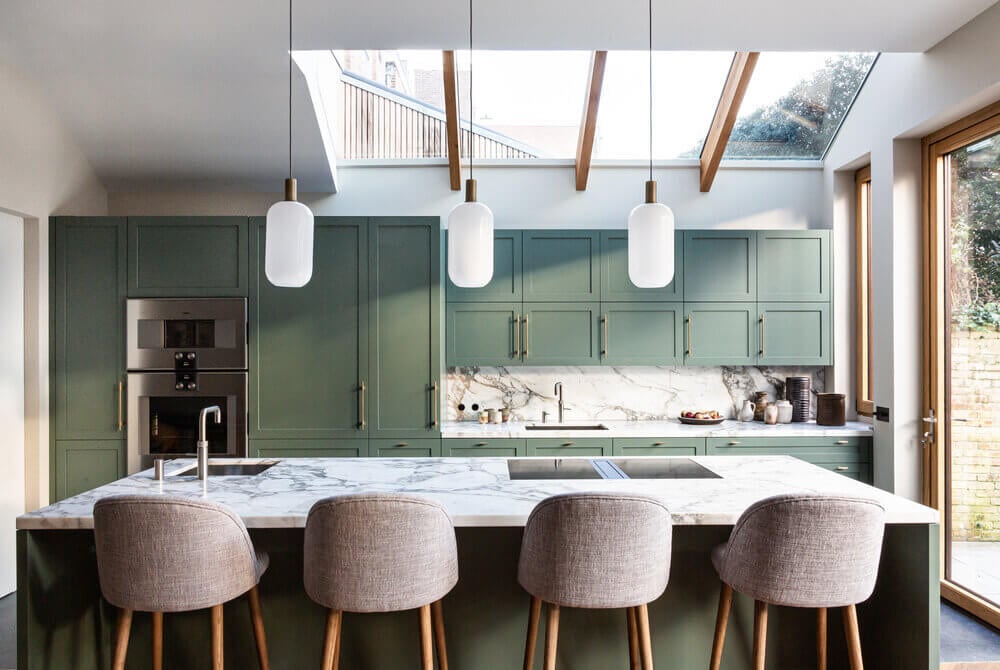 Timeless Elegance and Dusty Color Tones in a Dutch Townhouse 8 elegance dusty colors townhouse netherlands avenue design studio nordroom7 Timeless Elegance and Dusty Color Tones in a Dutch Townhouse