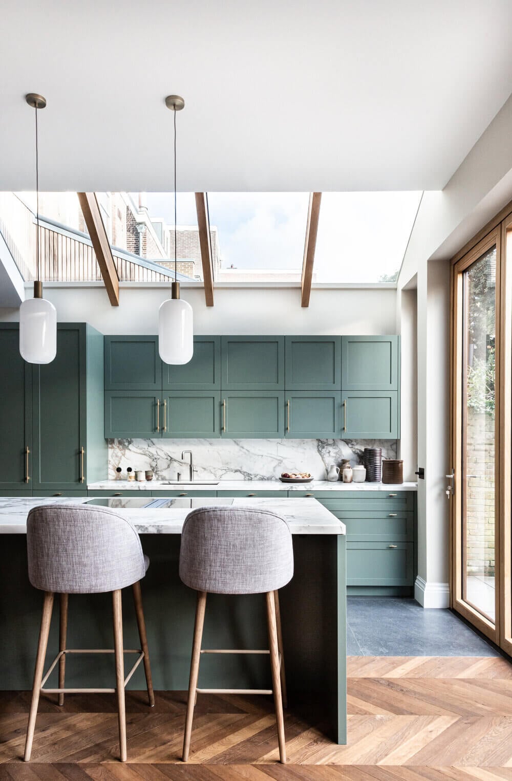 Timeless Elegance and Dusty Color Tones in a Dutch Townhouse 9 elegance dusty colors townhouse netherlands avenue design studio nordroom8 Timeless Elegance and Dusty Color Tones in a Dutch Townhouse