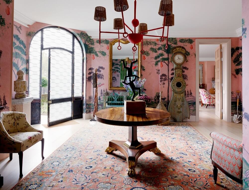 Designer Kit Kemp's Bold and Colorful Hyde Park Home 2 kit kemp colorful hyde park home nordroom1 Designer Kit Kemp's Bold and Colorful Hyde Park Home