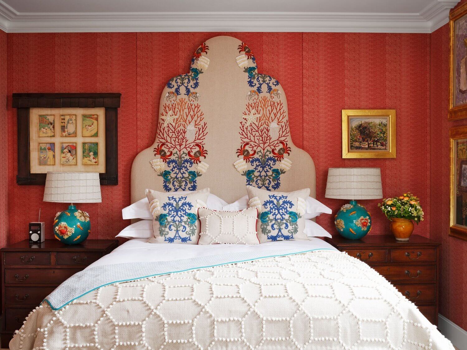 Designer Kit Kemp's Bold and Colorful Hyde Park Home 11 kit kemp colorful hyde park home nordroom10 Designer Kit Kemp's Bold and Colorful Hyde Park Home