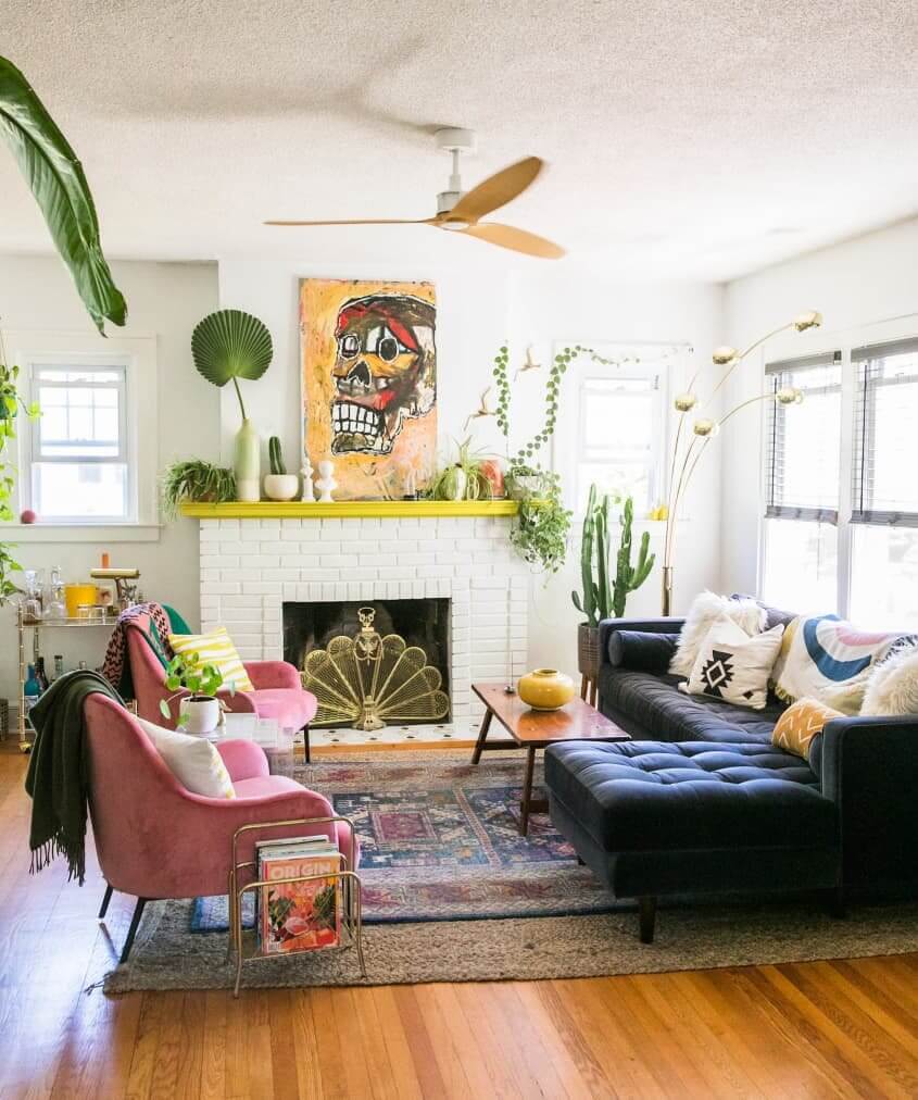A Colorful Bohemian Craftsman Bungalow in New Haven