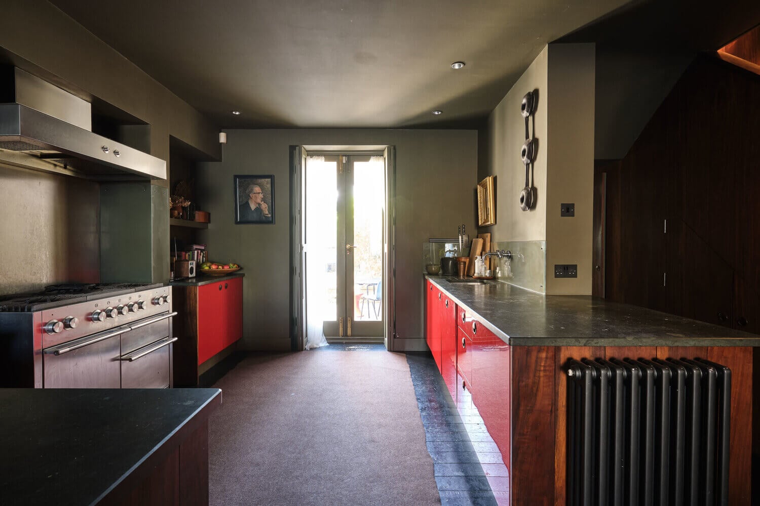 Moody Colors and Mid-Century Design in a Unique Victorian Home 9 AMoodyVictorianHomewithBrightColorPops TheNordroom10 Moody Colors and Mid-Century Design in a Unique Victorian Home