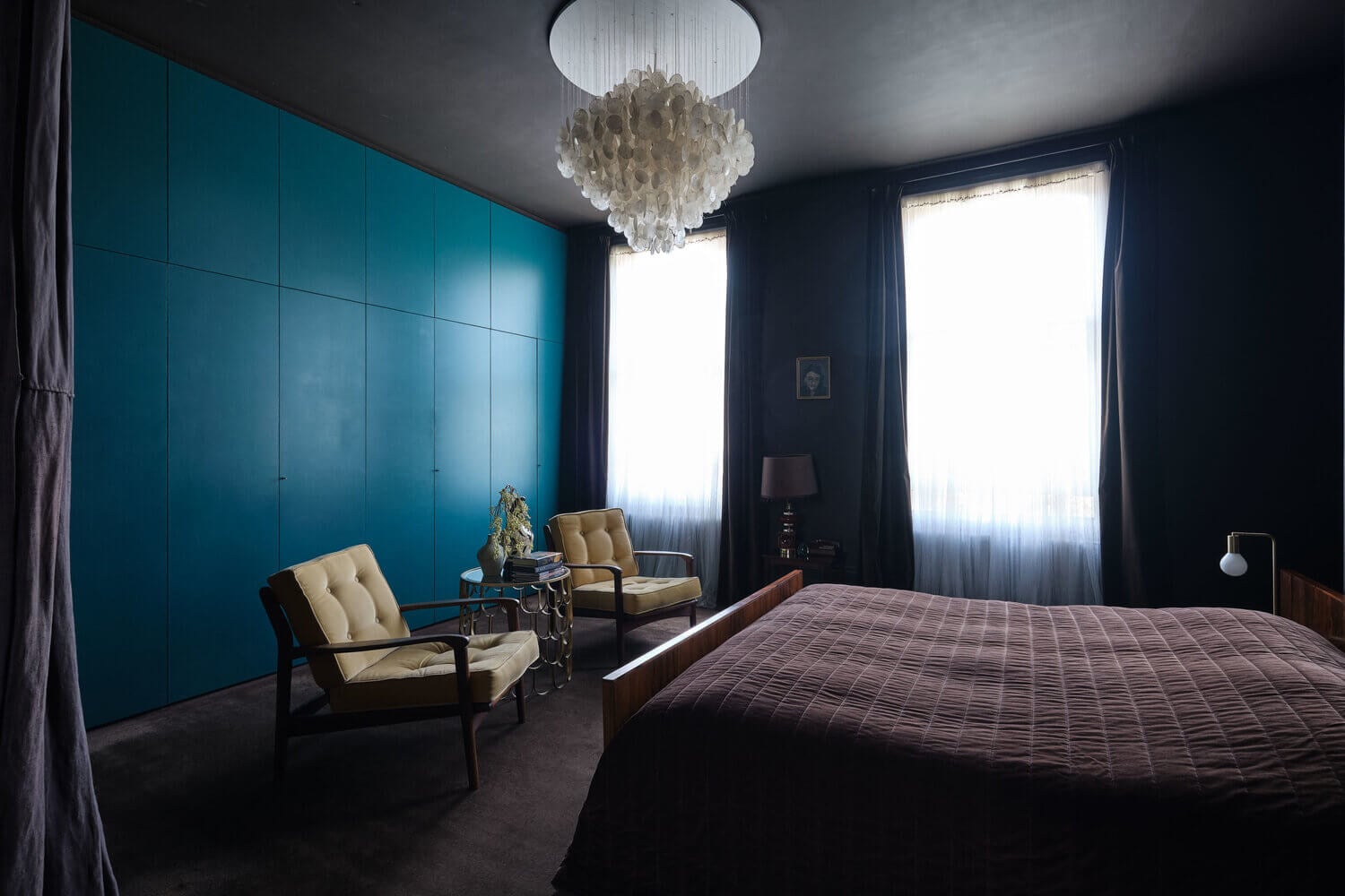 Moody Colors and Mid-Century Design in a Unique Victorian Home 16 AMoodyVictorianHomewithBrightColorPops TheNordroom15 Moody Colors and Mid-Century Design in a Unique Victorian Home