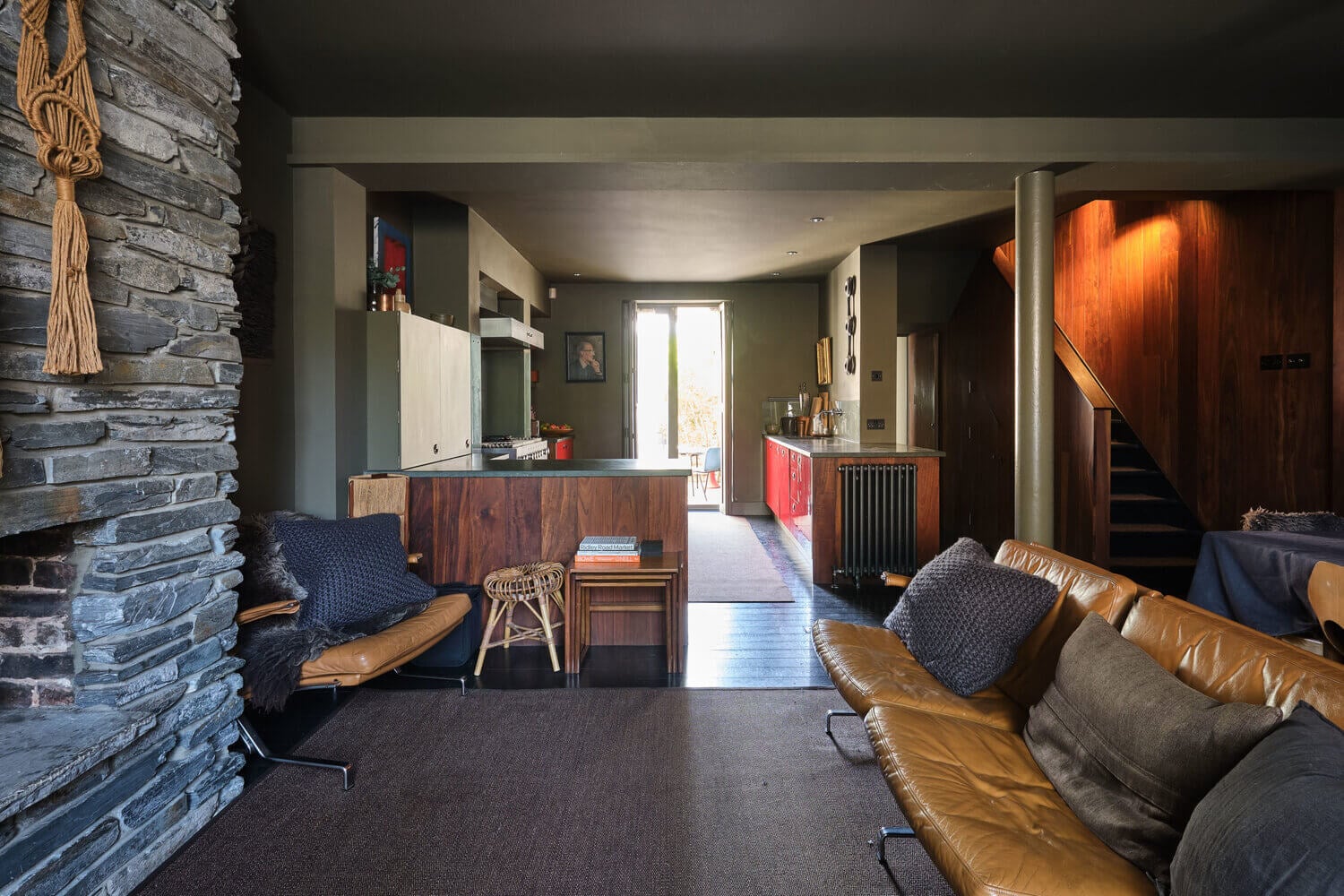 Moody Colors and Mid-Century Design in a Unique Victorian Home 7 AMoodyVictorianHomewithBrightColorPops TheNordroom6 Moody Colors and Mid-Century Design in a Unique Victorian Home