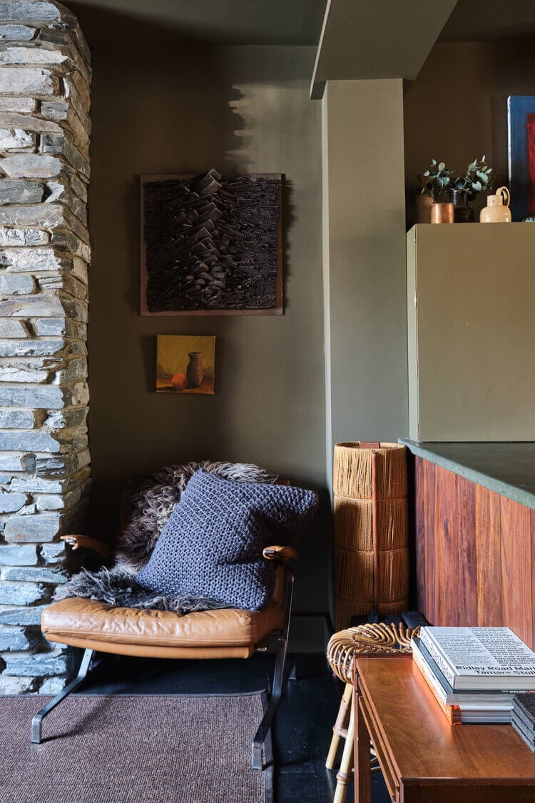 Moody Colors and Mid-Century Design in a Unique Victorian Home 12 AMoodyVictorianHomewithBrightColorPops TheNordroom9 Moody Colors and Mid-Century Design in a Unique Victorian Home
