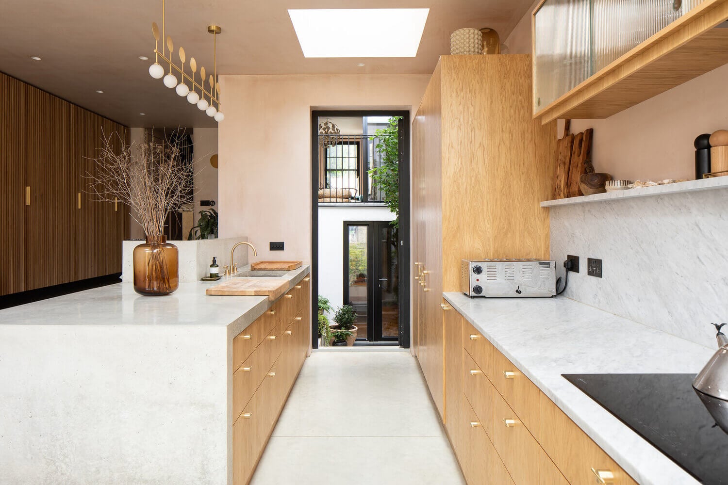 A Victorian Home with A Modern Extension and Tiny Japanese-Style Courtyard 9 AVictorianHomewithAModernExtensionandTinyJapanese StyleCourtyard TheNordroom8 A Victorian Home with A Modern Extension and Tiny Japanese-Style Courtyard