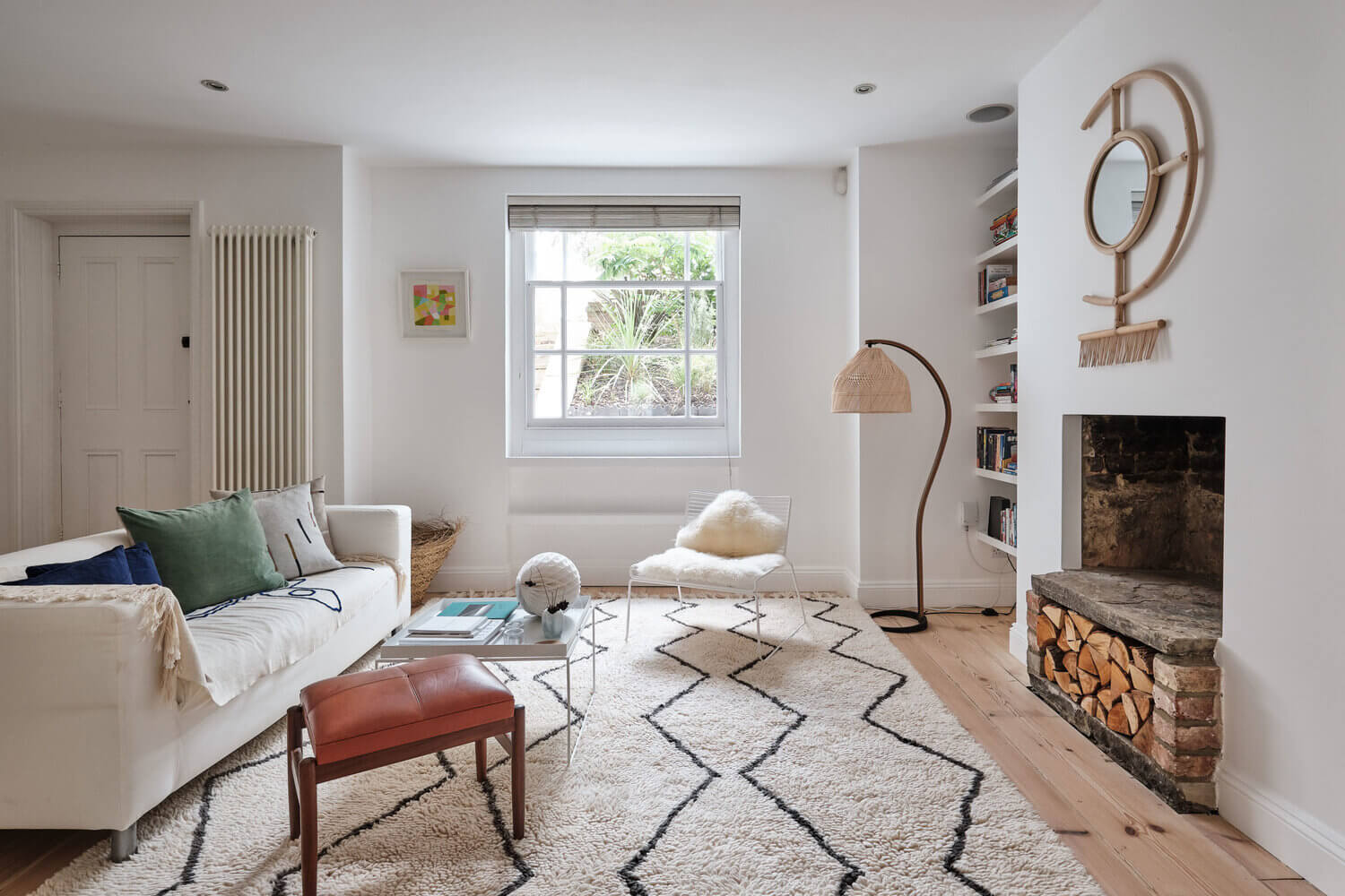 A Light Basement Apartment in London with a Lovely Patio 2 light basement apartment london patio nordroom1 A Light Basement Apartment in London with a Lovely Patio