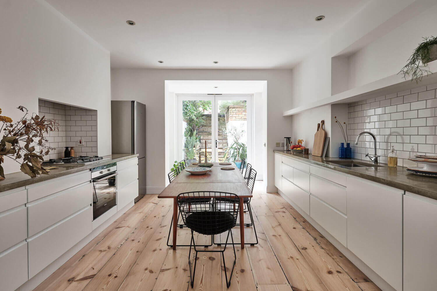 A Light Basement Apartment in London with a Lovely Patio 7 light basement apartment london patio nordroom6 A Light Basement Apartment in London with a Lovely Patio
