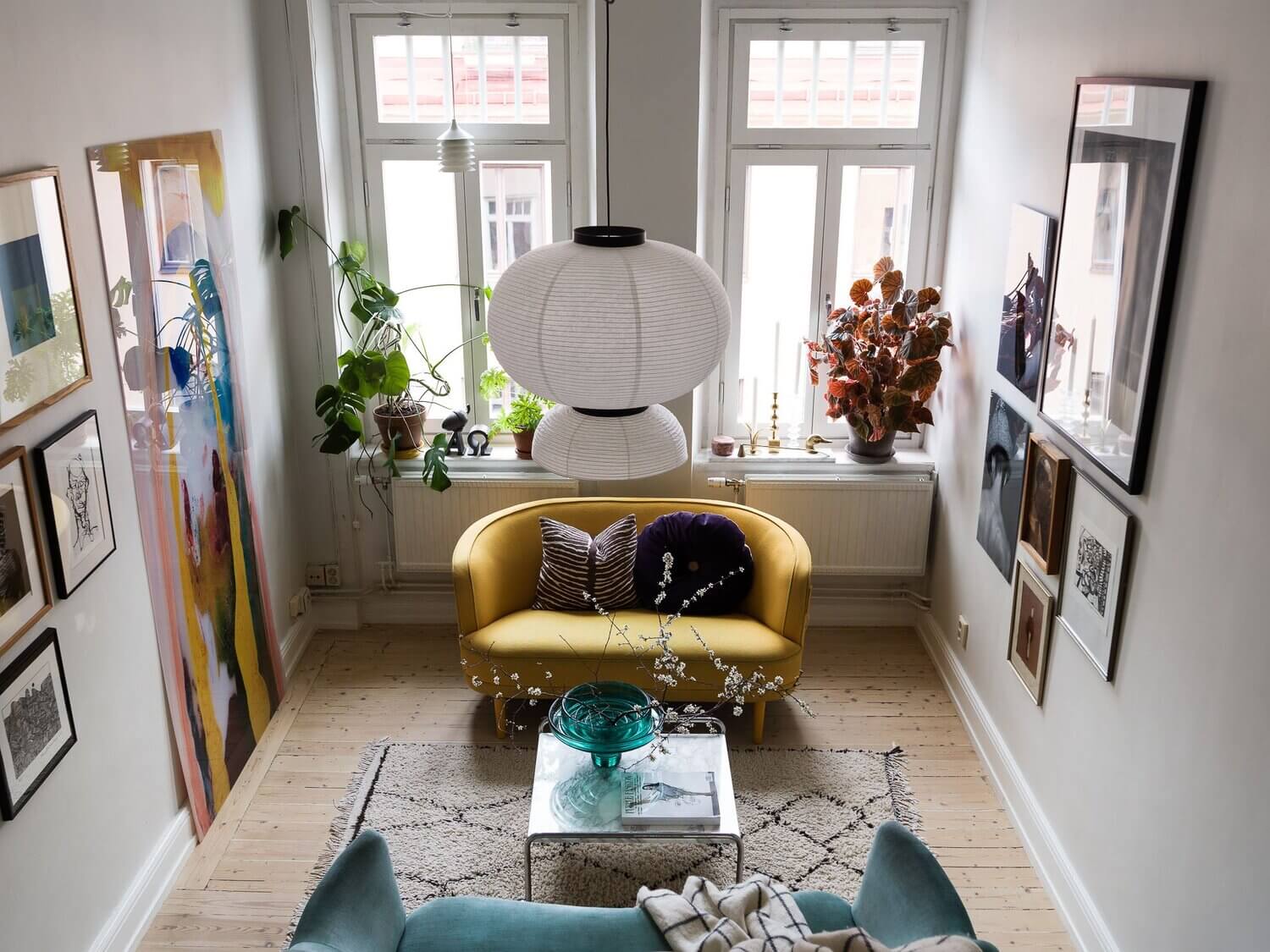 A Small Scandi Apartment with an Art-Filled Living Room 2 ASmallApartmentwithanArt FilledLivingRoom TheNordroom1 1 A Small Scandi Apartment with an Art-Filled Living Room