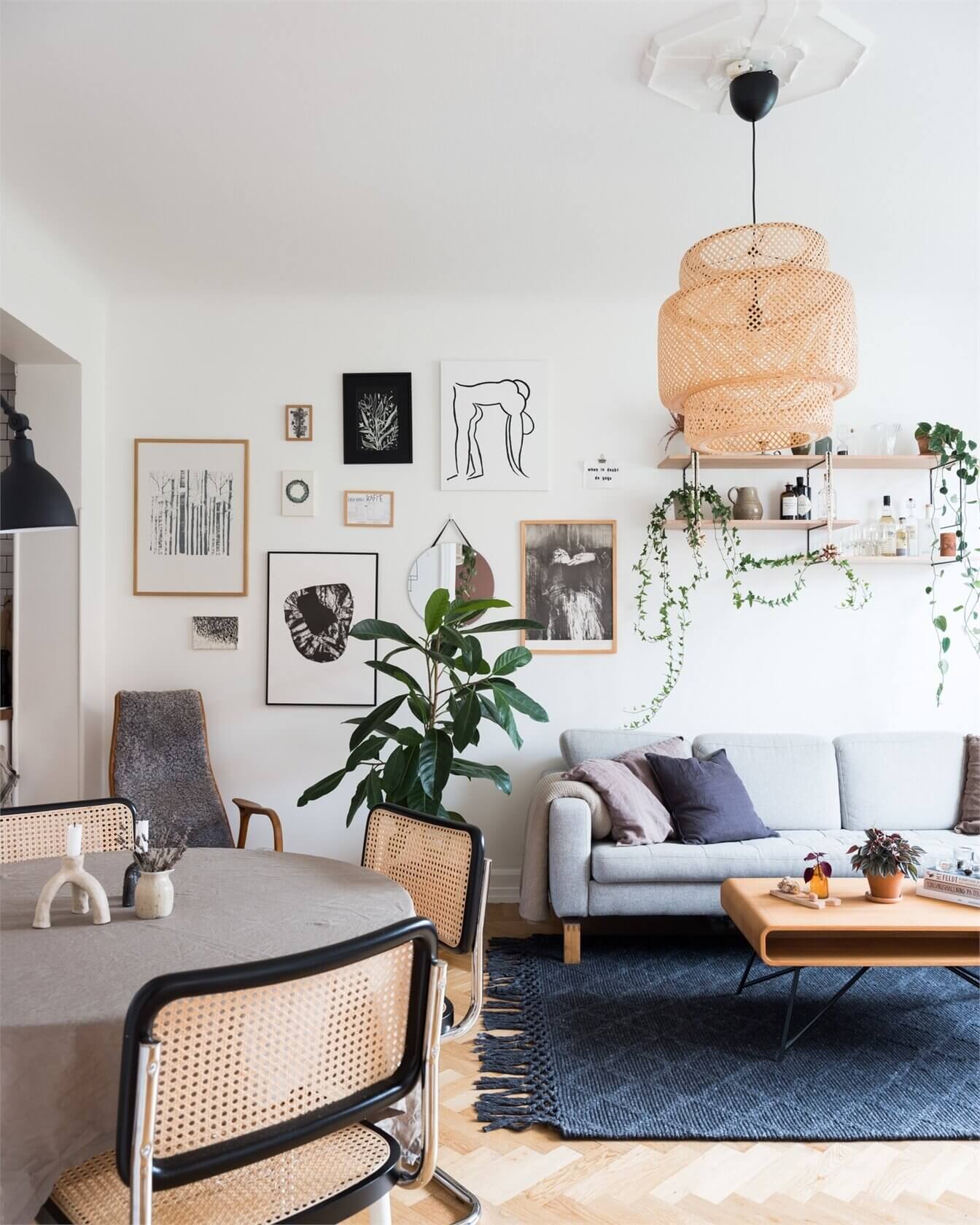A Lovely Grey and Pink Scandinavian Apartment 1 grey pink scandinavian apartment nordroom A Lovely Grey and Pink Scandinavian Apartment