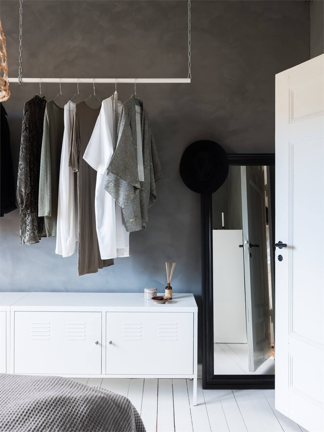 A Lovely Grey and Pink Scandinavian Apartment 16 grey pink scandinavian apartment nordroom15 A Lovely Grey and Pink Scandinavian Apartment
