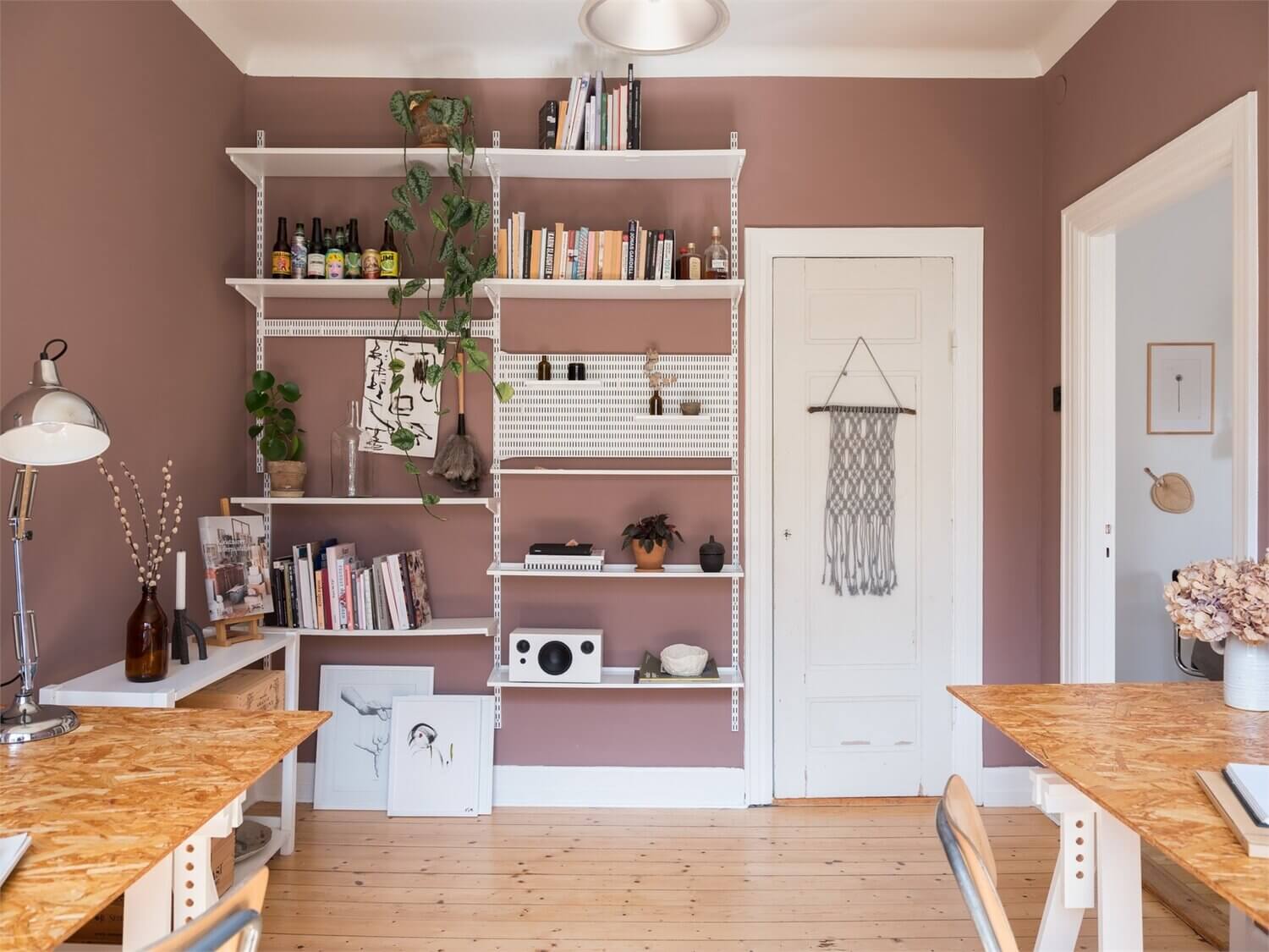 A Lovely Grey and Pink Scandinavian Apartment 20 grey pink scandinavian apartment nordroom19 A Lovely Grey and Pink Scandinavian Apartment