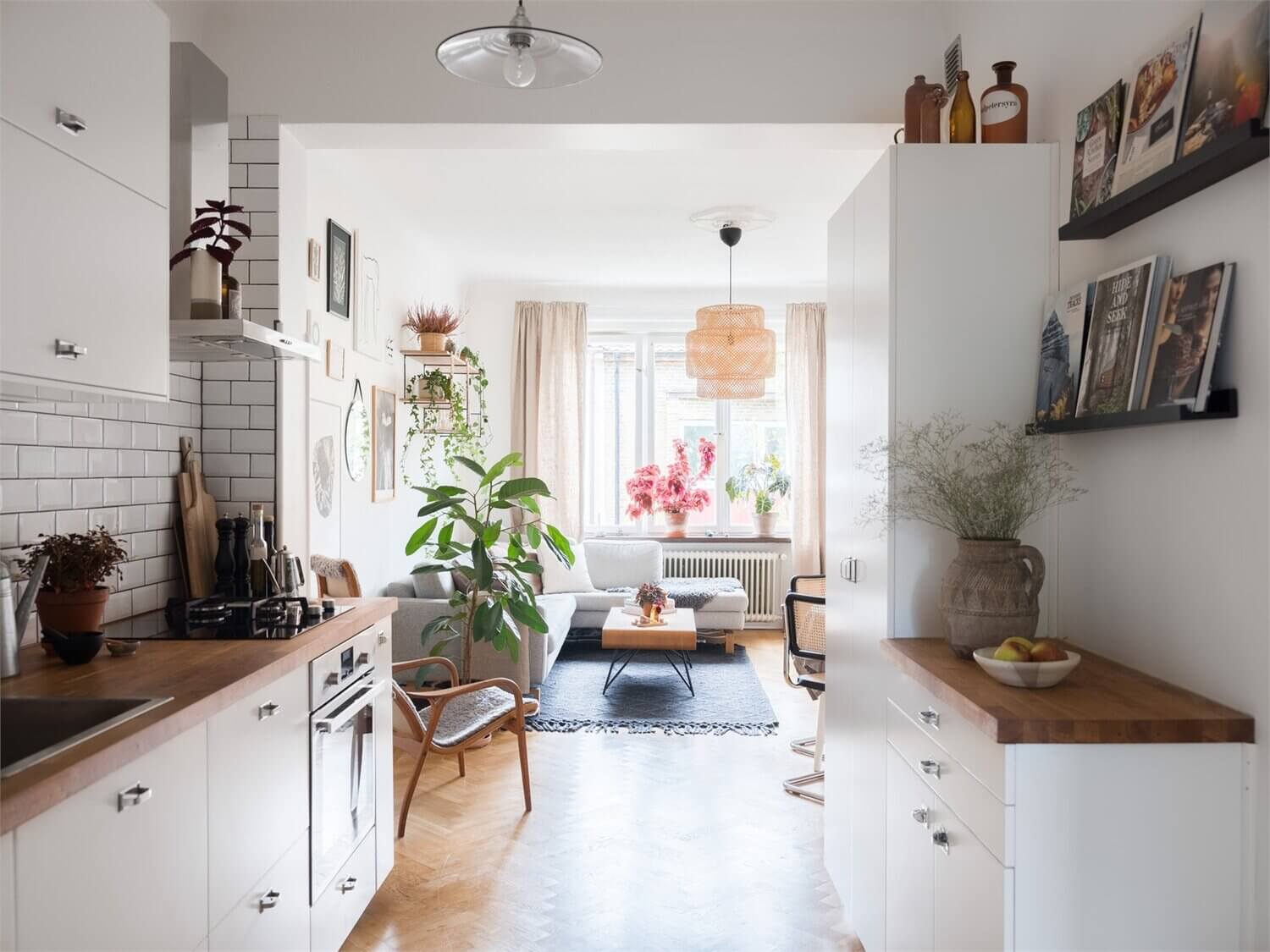 A Lovely Grey and Pink Scandinavian Apartment 8 grey pink scandinavian apartment nordroom7 A Lovely Grey and Pink Scandinavian Apartment