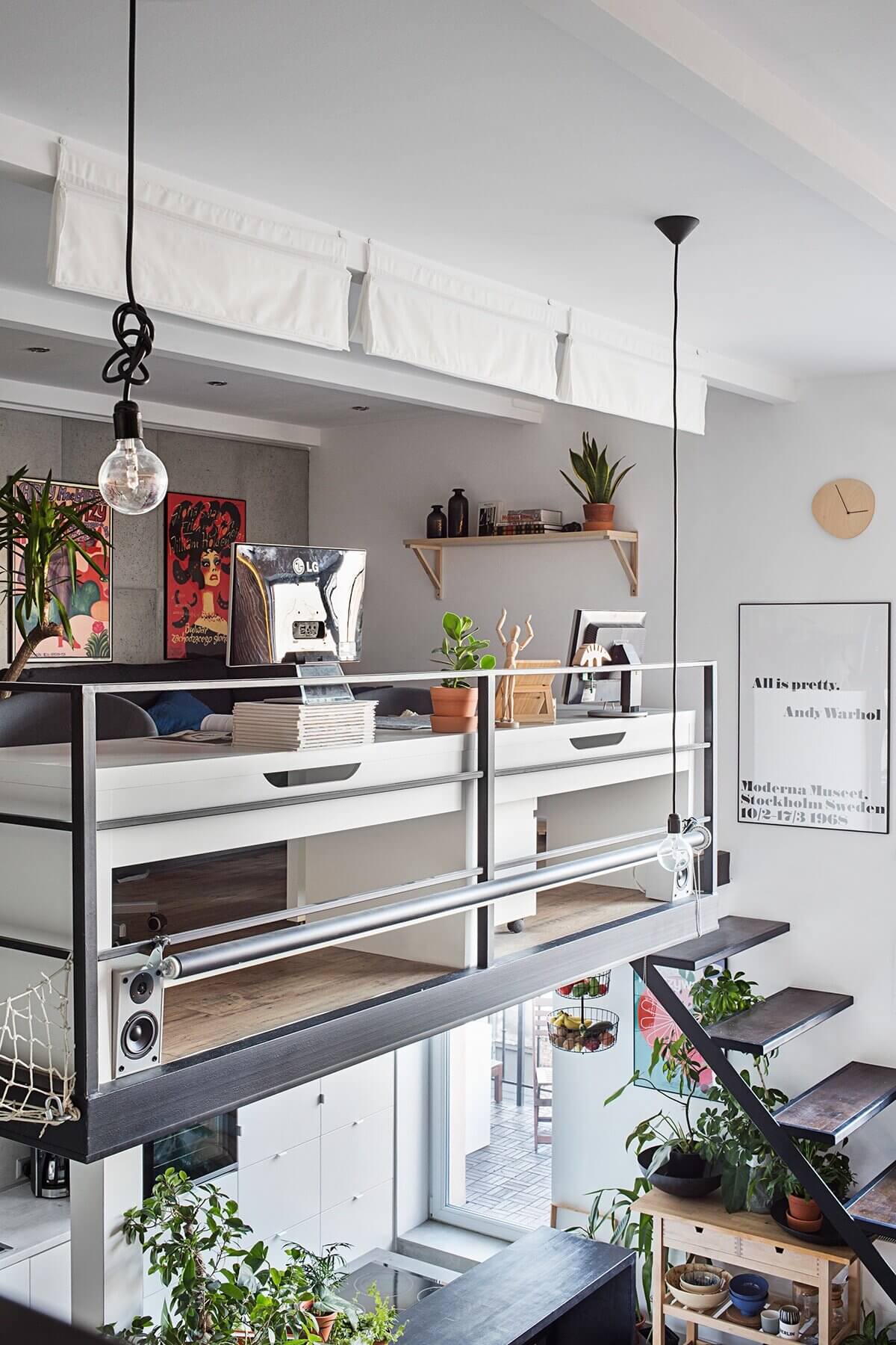 A Creative Loft Apartment in Poland with Exposed Brick and Art 19 loft apartment poland exposed brick art nordroom18 A Creative Loft Apartment in Poland with Exposed Brick and Art