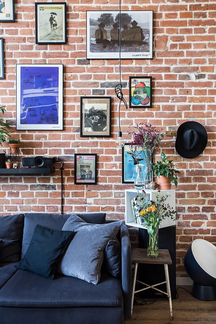 A Creative Loft Apartment in Poland with Exposed Brick and Art 6 loft apartment poland exposed brick art nordroom2 A Creative Loft Apartment in Poland with Exposed Brick and Art