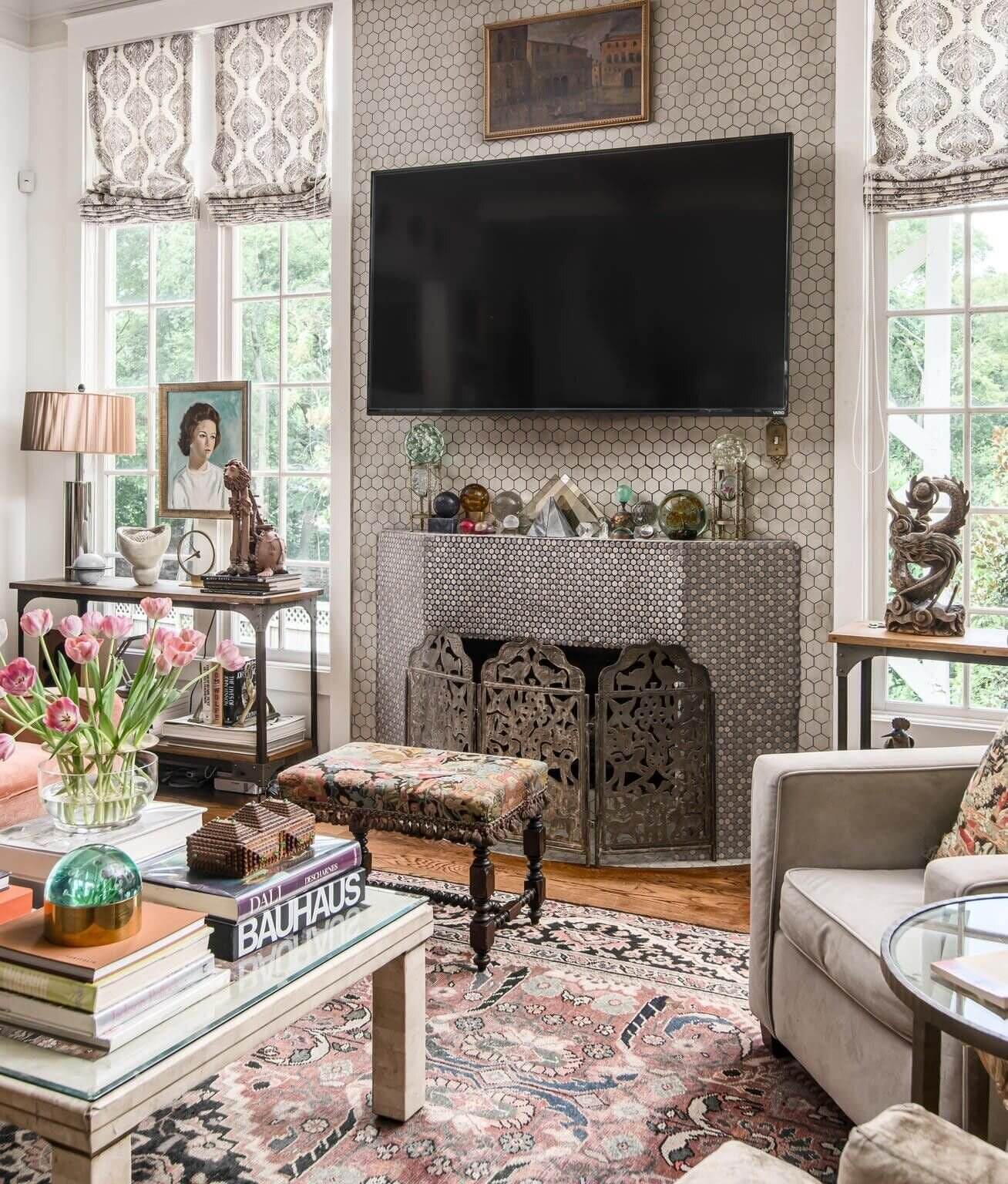 Louisa Pierce's Vintage Eclectic Nashville Home 4 louisa pierce vintage eclectic nashville home for sale nordroom4 Louisa Pierce's Vintage Eclectic Nashville Home
