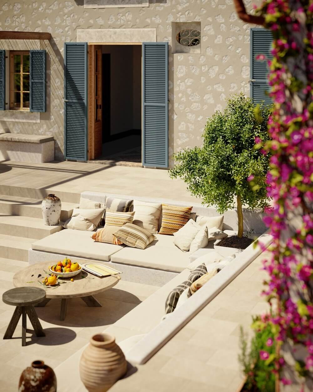 A Luxurious Townhouse With An Orchard Garden on Mallorca 15 luxurious townhouse orchard mallorca nordroom14 A Luxurious Townhouse With An Orchard Garden on Mallorca