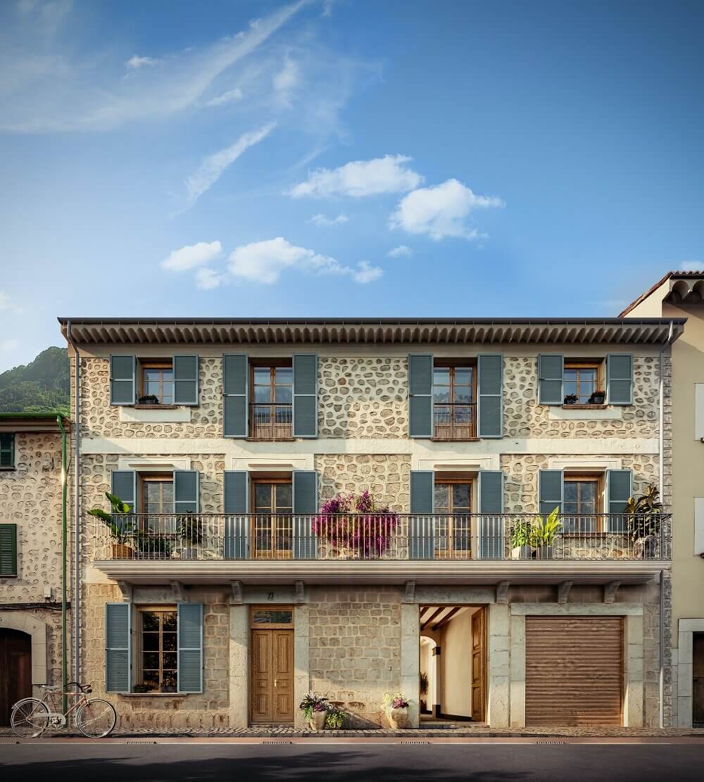 A Luxurious Townhouse With An Orchard Garden on Mallorca 16 luxurious townhouse orchard mallorca nordroom15 A Luxurious Townhouse With An Orchard Garden on Mallorca