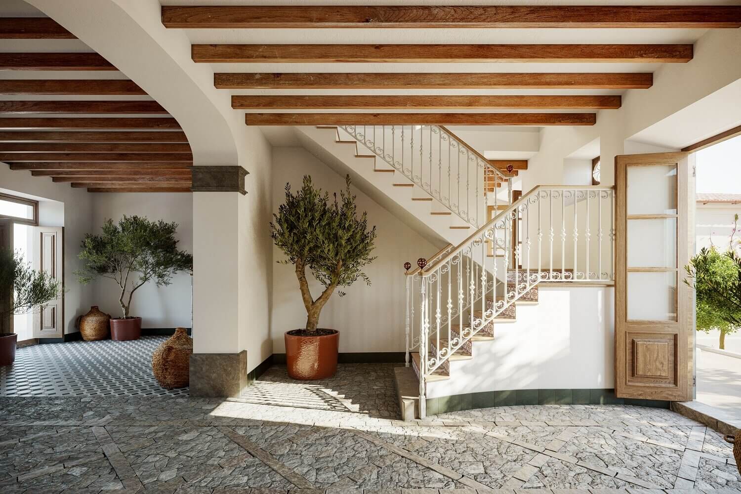 A Luxurious Townhouse With An Orchard Garden on Mallorca 7 luxurious townhouse orchard mallorca nordroom6 A Luxurious Townhouse With An Orchard Garden on Mallorca