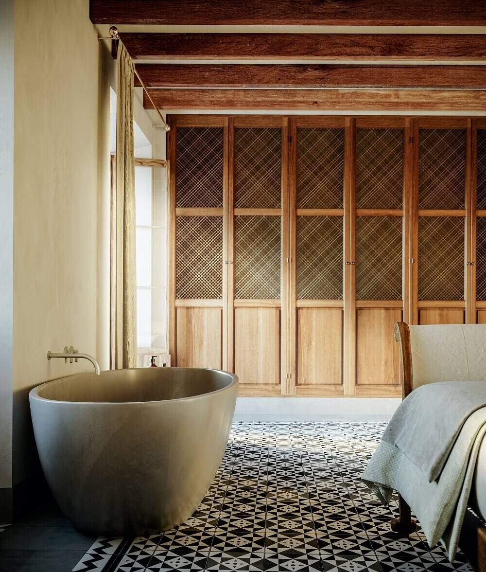 A Luxurious Townhouse With An Orchard Garden on Mallorca 9 luxurious townhouse orchard mallorca nordroom8 A Luxurious Townhouse With An Orchard Garden on Mallorca