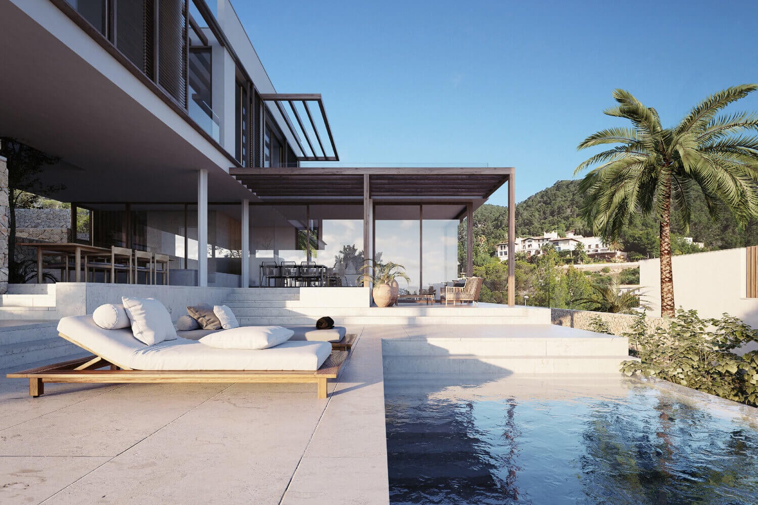 luxurious villa mallorca nordroom A Luxurious Villa With Stunning Views Over Mallorca