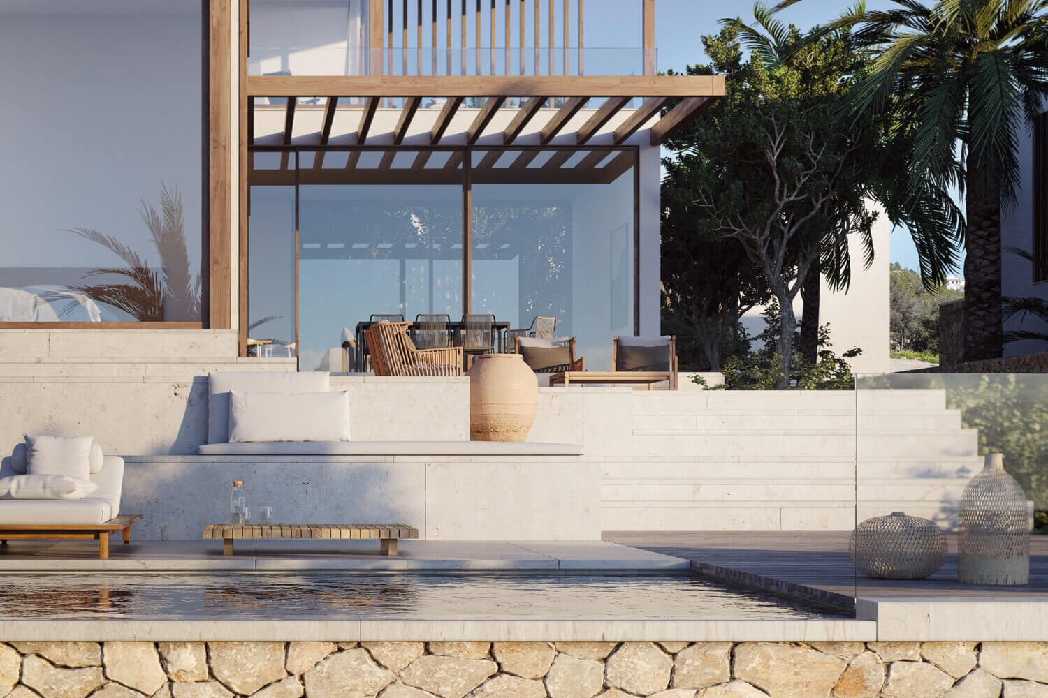 A Luxurious Villa With Stunning Views Over Mallorca 8 luxurious villa mallorca nordroom7 A Luxurious Villa With Stunning Views Over Mallorca