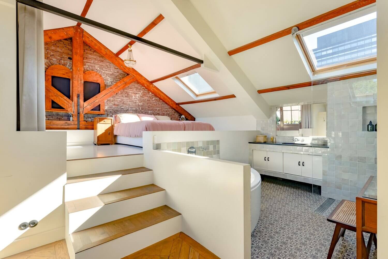 A Former School Turned Light-Filled and Charming Loft in Amsterdam 19 school conversion loft amsterdam nordroom18 A Former School Turned Light-Filled and Charming Loft in Amsterdam