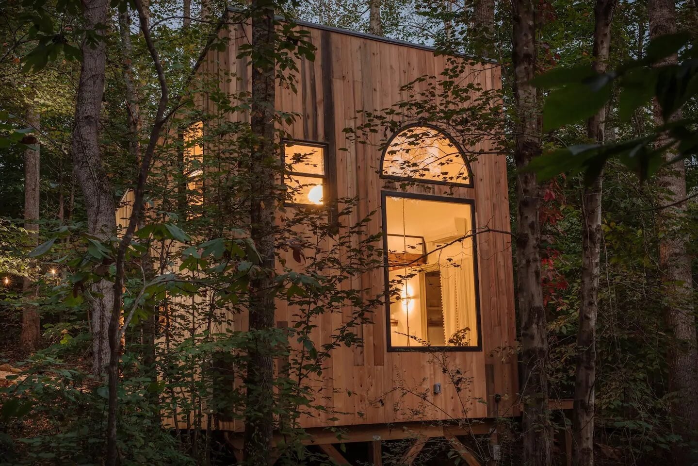 A Handcrafted Cabin in the Woods of North Carolina 14 the nook cabin airbnb north carolina nordroom13 A Handcrafted Cabin in the Woods of North Carolina