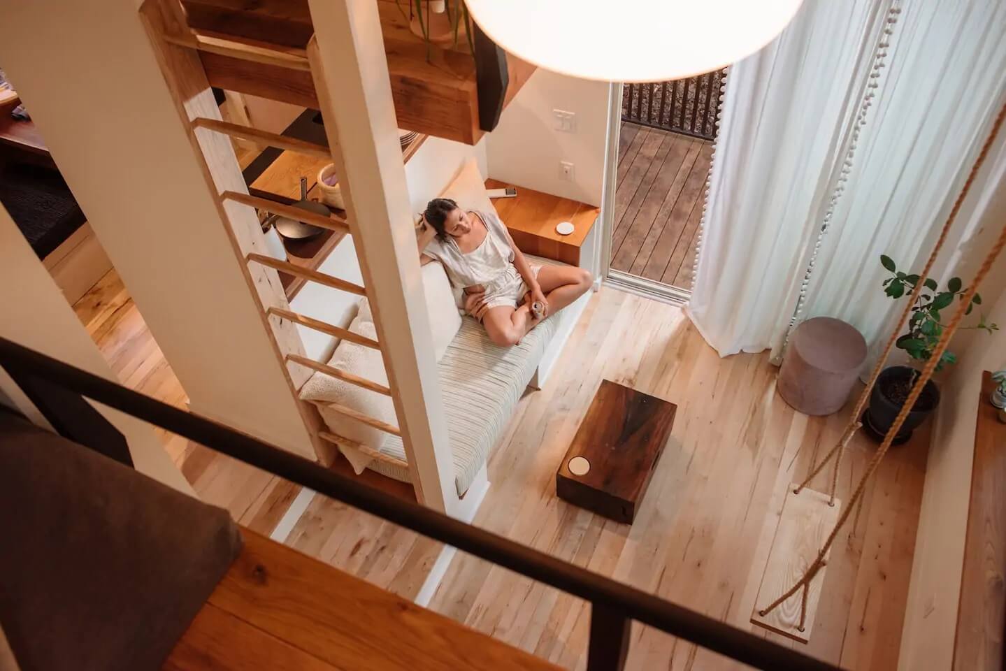 A Handcrafted Cabin in the Woods of North Carolina 3 the nook cabin airbnb north carolina nordroom2 A Handcrafted Cabin in the Woods of North Carolina