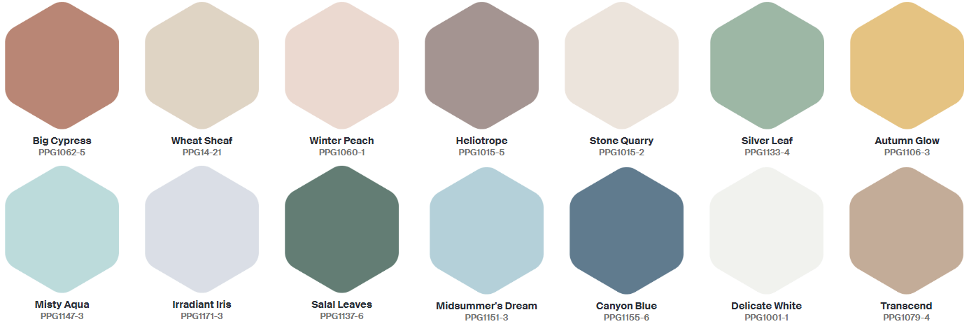 The Color Trends For 2021: Warm Comforting Hues And Bright Color Pops 83 color-trends-2021-ppg-color-palette-nordroom