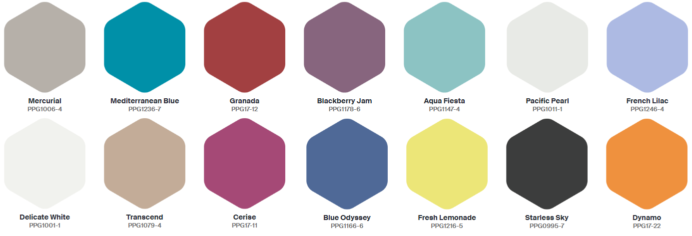 The Color Trends For 2021: Warm Comforting Hues And Bright Color Pops 91 color-trends-2021-ppg-color-palette-nordroom