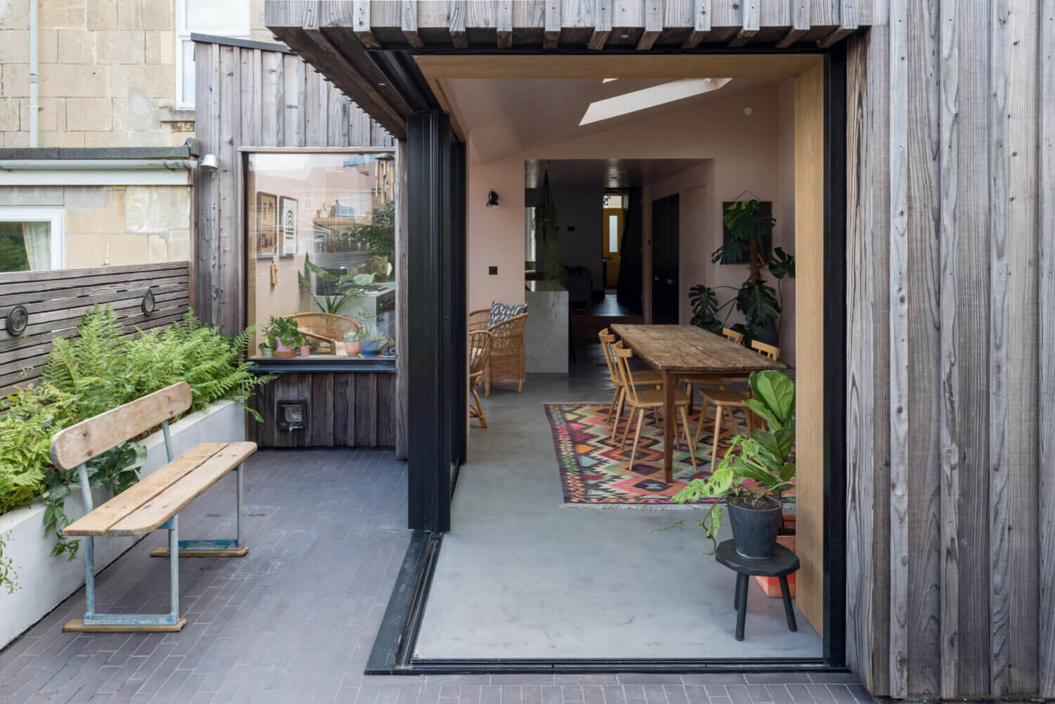 Colorful Design in a Victorian Home with a Modern Kitchen Extension 18 colorful victorian home modern kitchen extension nordroom17 Colorful Design in a Victorian Home with a Modern Kitchen Extension