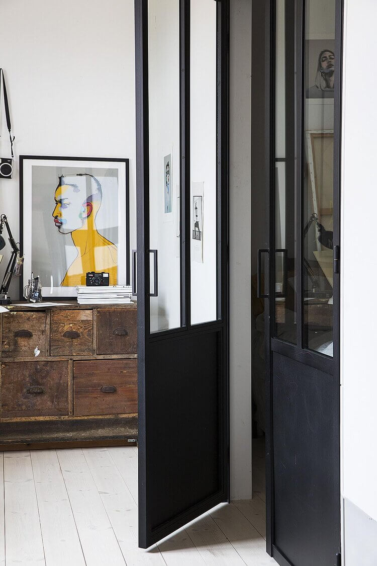 A Cool and Creative Art-Filled Apartment in Stockholm 12 creative art filled apartment stockholm nordroom11 A Cool and Creative Art-Filled Apartment in Stockholm