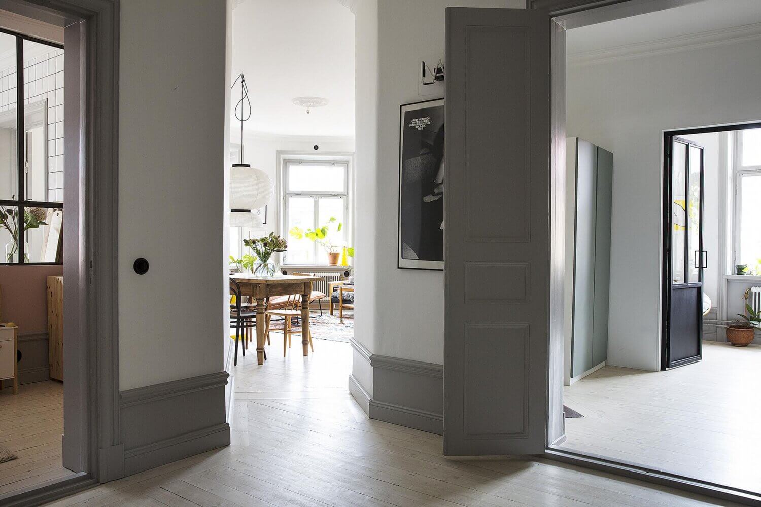 A Cool and Creative Art-Filled Apartment in Stockholm 14 creative art filled apartment stockholm nordroom13 A Cool and Creative Art-Filled Apartment in Stockholm