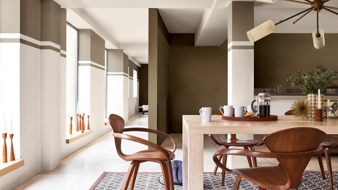 The Color Trends For 2021: Warm Comforting Hues And Bright Color Pops 11 dulux-color-of-the-year-2021-brave-ground-color-trends-2021-nordroom