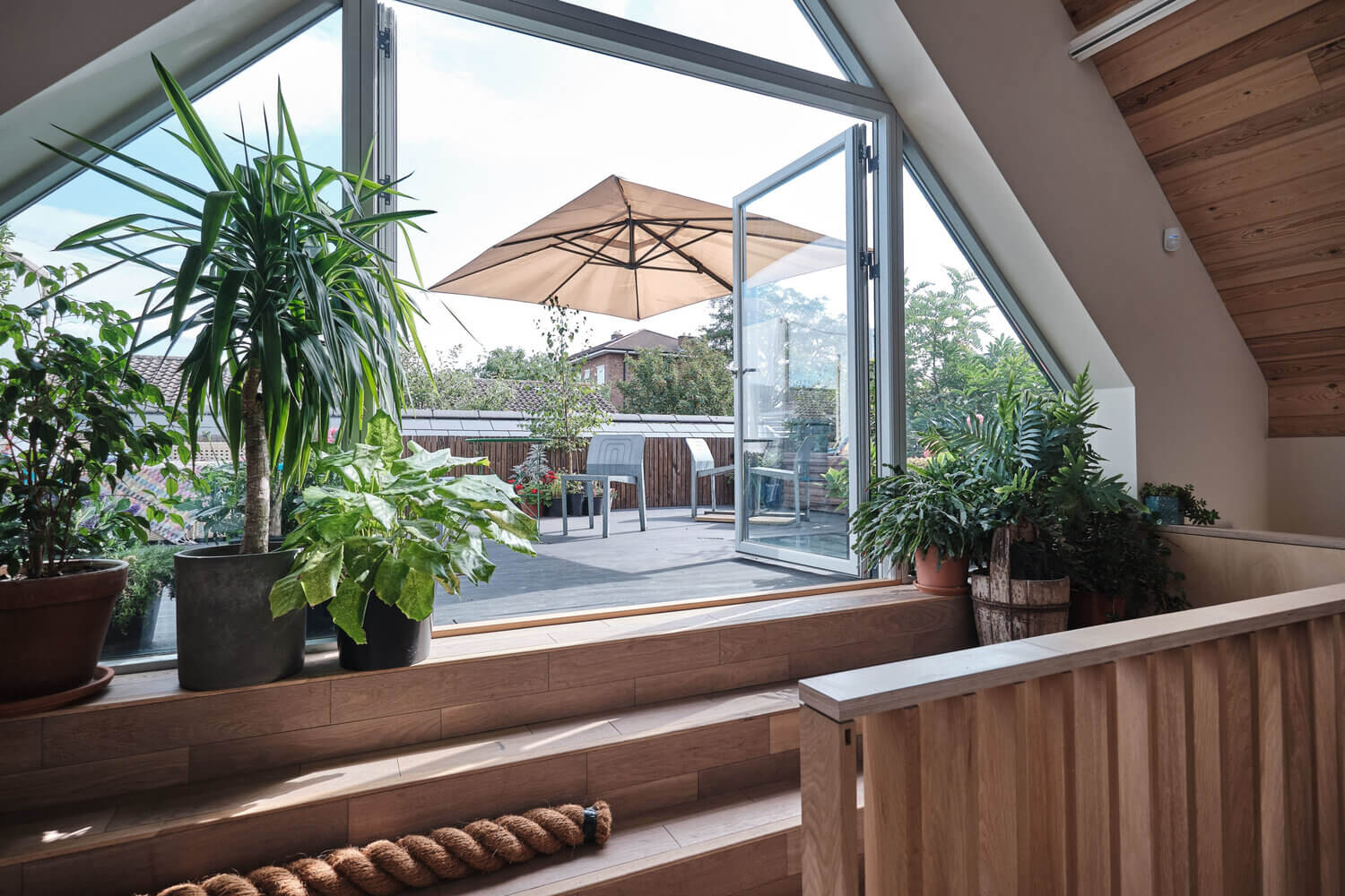 A Former Mission Hall Is Now A Creative Plant-Filled Home 18 former mission hall plant filled home nordroom17 A Former Mission Hall Is Now A Creative Plant-Filled Home