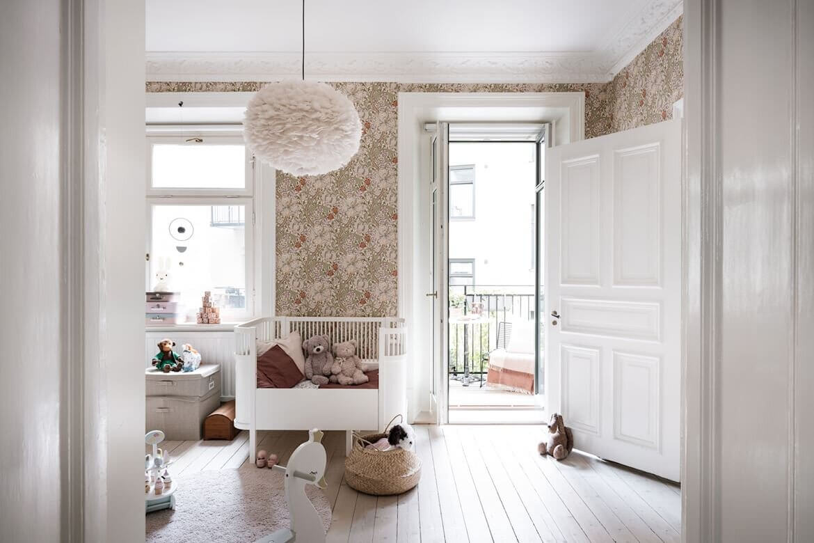 High Ceilings and Original Features In A Stunning Swedish Apartment 13 high ceilings original features scandinavian apartment nordroom12 High Ceilings and Original Features In A Stunning Swedish Apartment
