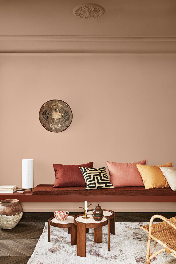 The Color Trends For 2021: Warm Comforting Hues And Bright Color Pops 45 interior-color-trends-2021-jotun-lady-nordroom