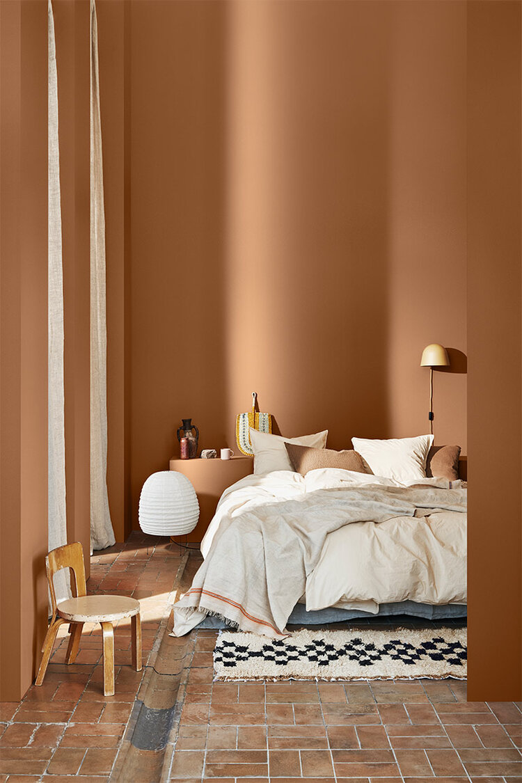 The Best Warm Paint Colors for a Bedroom 17 interior-color-trends-2021-jotun-lady-nordroom