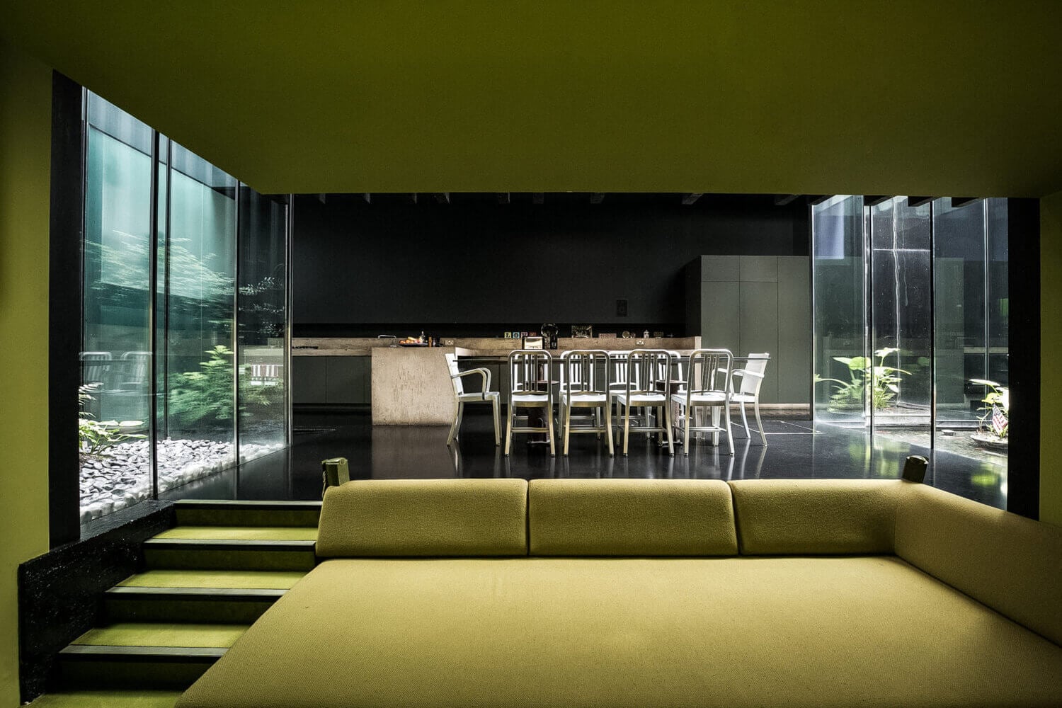 Lost House: A Dramatic Architectural Home Designed by Sir David Adjaye 5 lost house david adjaye nordroom4 Lost House: A Dramatic Architectural Home Designed by Sir David Adjaye