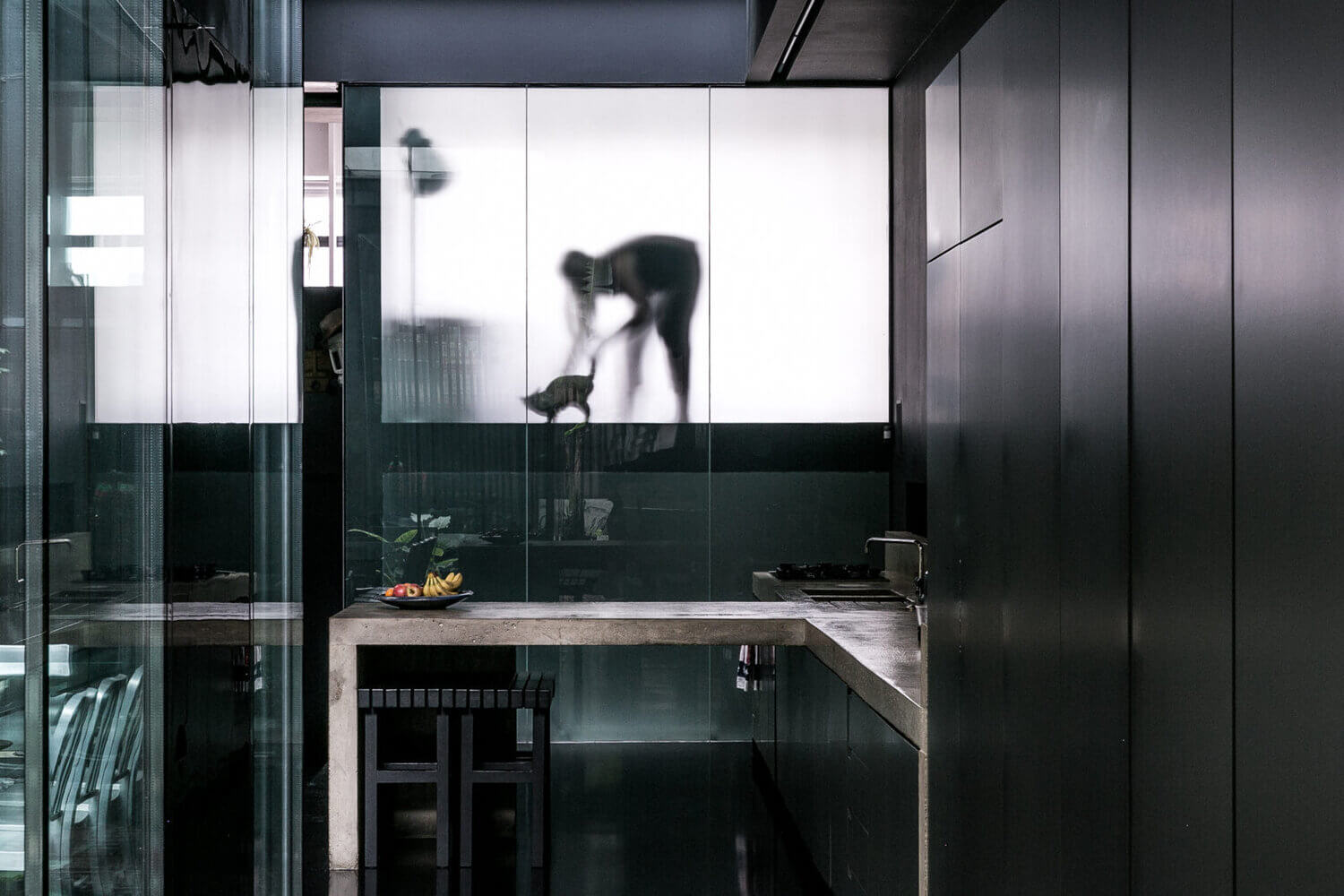Lost House: A Dramatic Architectural Home Designed by Sir David Adjaye 6 lost house david adjaye nordroom5 Lost House: A Dramatic Architectural Home Designed by Sir David Adjaye