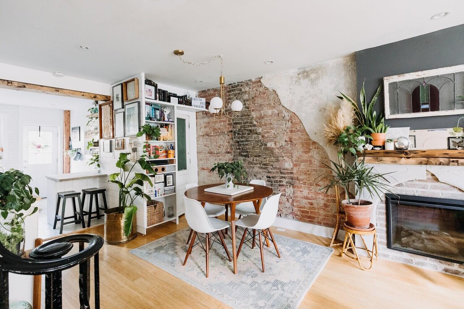 A Cozy Plant-Filled Home in Philadelphia 6 plant filled home philadelphia nordroom5 A Cozy Plant-Filled Home in Philadelphia