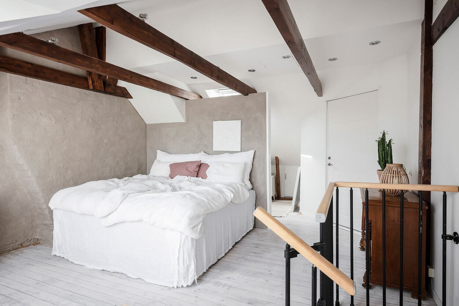 A Scandinavian Maisonette With A Bright Attic Bedroom 15 scandinavian maisonette attic bedroom nordroom14 A Scandinavian Maisonette With A Bright Attic Bedroom