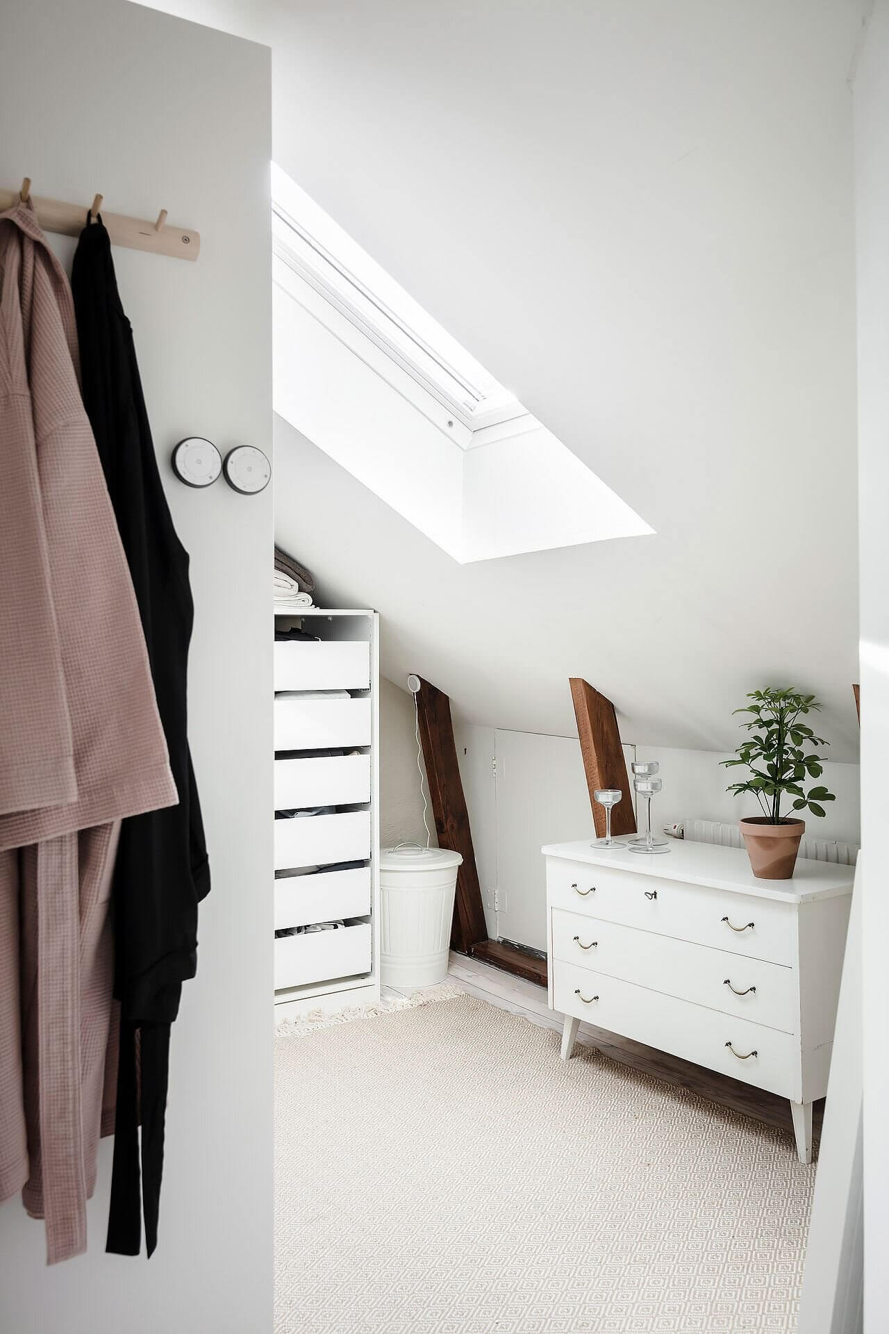 A Scandinavian Maisonette With A Bright Attic Bedroom 16 scandinavian maisonette attic bedroom nordroom15 A Scandinavian Maisonette With A Bright Attic Bedroom