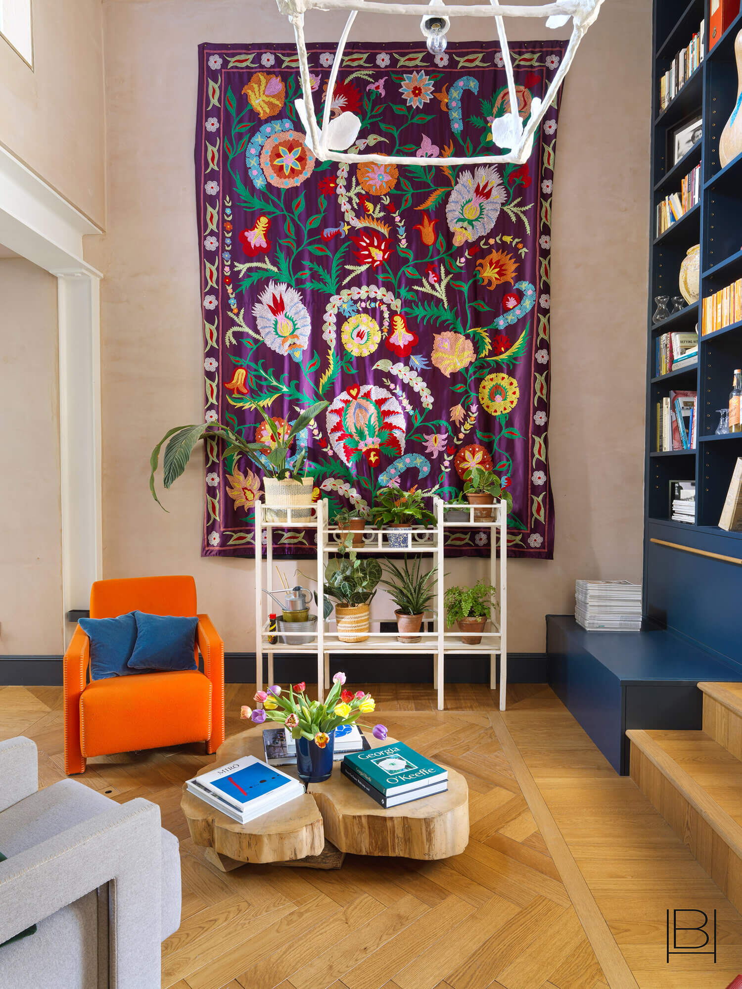 A Colorful London Family Home Designed By Beata Heuman 2 colorful london family home beata heuman nordroom1 A Colorful London Family Home Designed By Beata Heuman