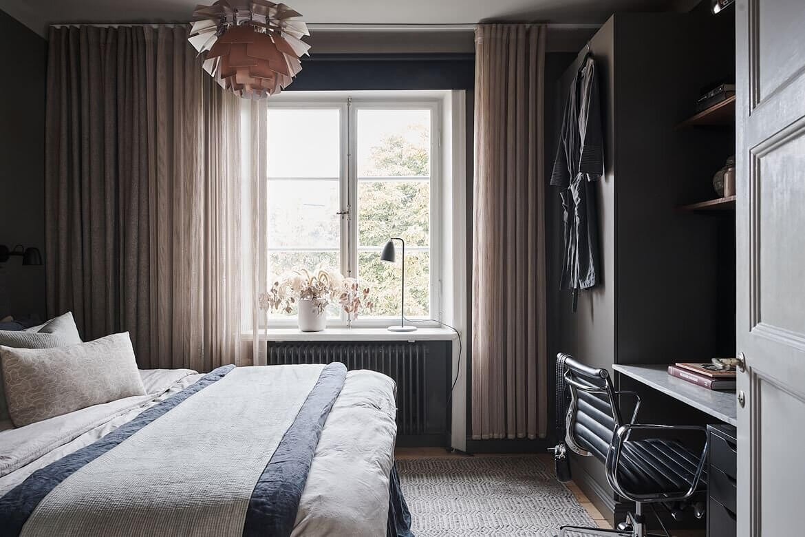 A Grey Scandinavian Apartment with Art-Filled Living Room 10 grey scandinavian apartment art nordroom9 A Grey Scandinavian Apartment with Art-Filled Living Room