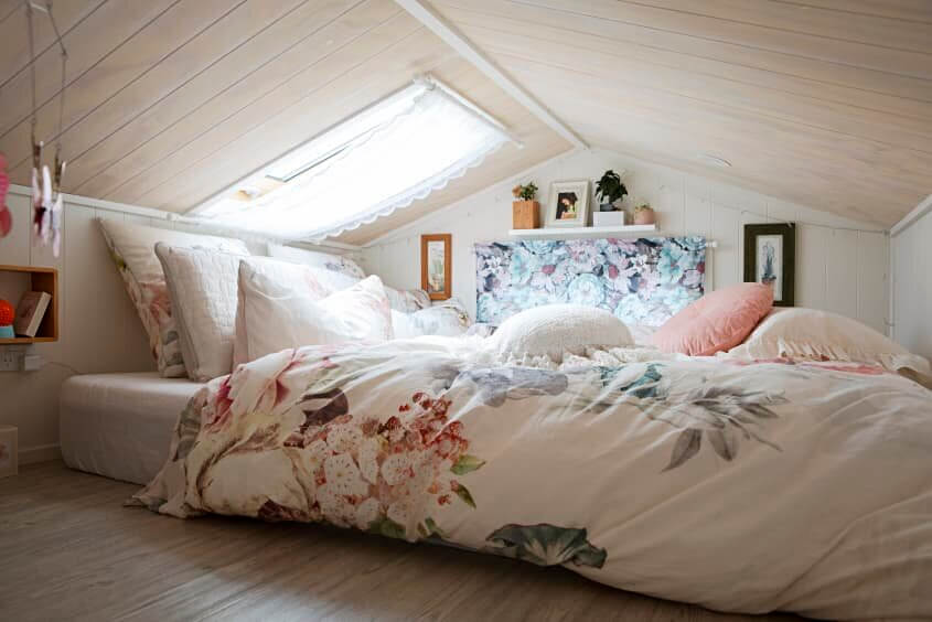 A Light and Plant-Filled Tiny House with Two Sleeping Lofts 12 tiny house plants nordroom12 A Light and Plant-Filled Tiny House with Two Sleeping Lofts