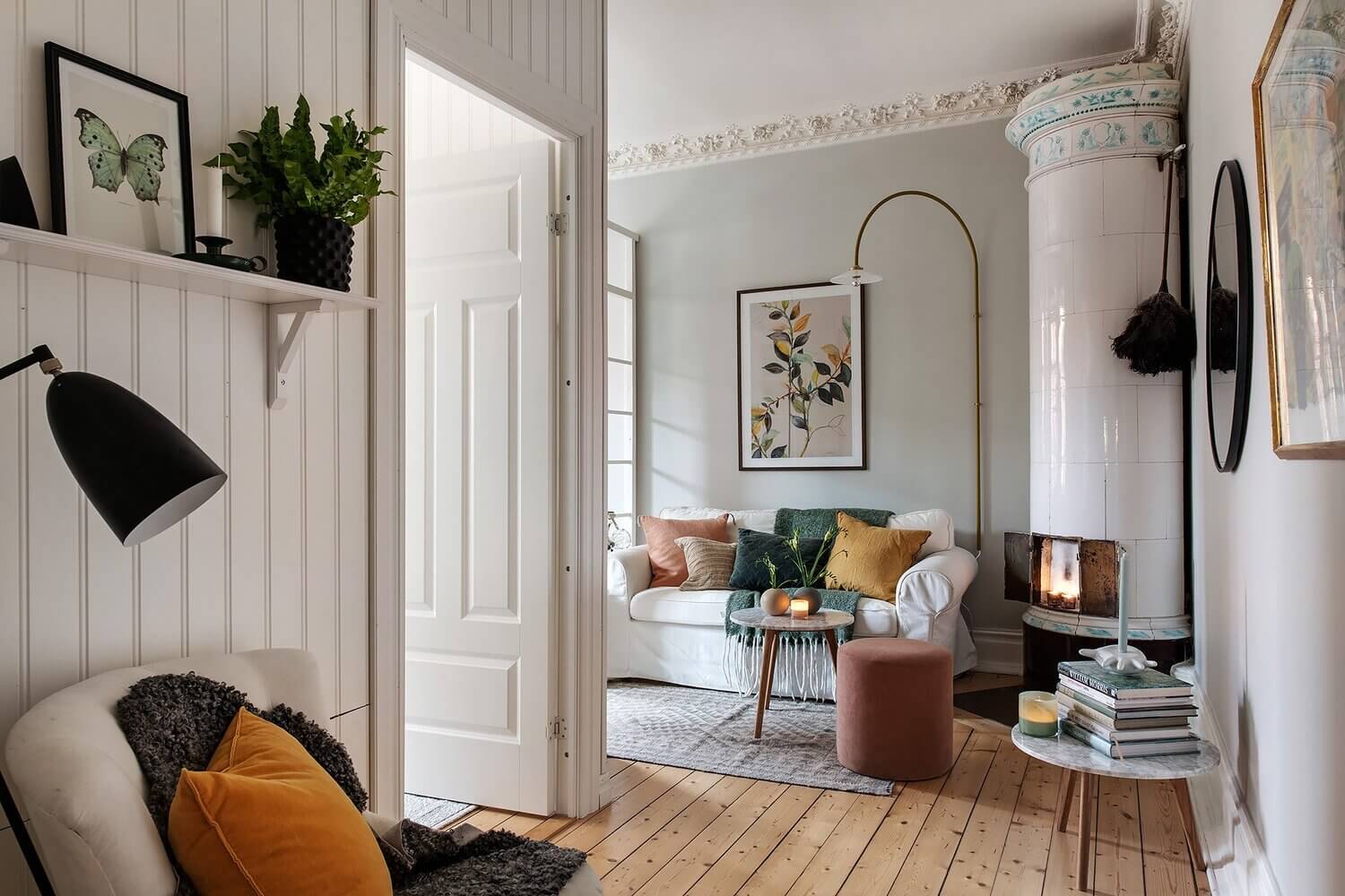 Small Cozy Rooms in a Scandinavian Apartment 1 cozy scandinavian apartment nordroom Small Cozy Rooms in a Scandinavian Apartment