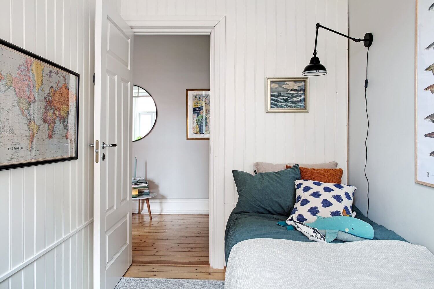 Small Cozy Rooms in a Scandinavian Apartment 15 cozy scandinavian apartment nordroom14 Small Cozy Rooms in a Scandinavian Apartment